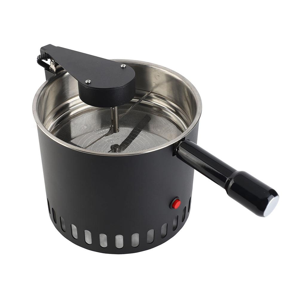 Rotating Coffee Bean Cooler Stainless Steel Filter Screen High Suction Force Electric Roasting