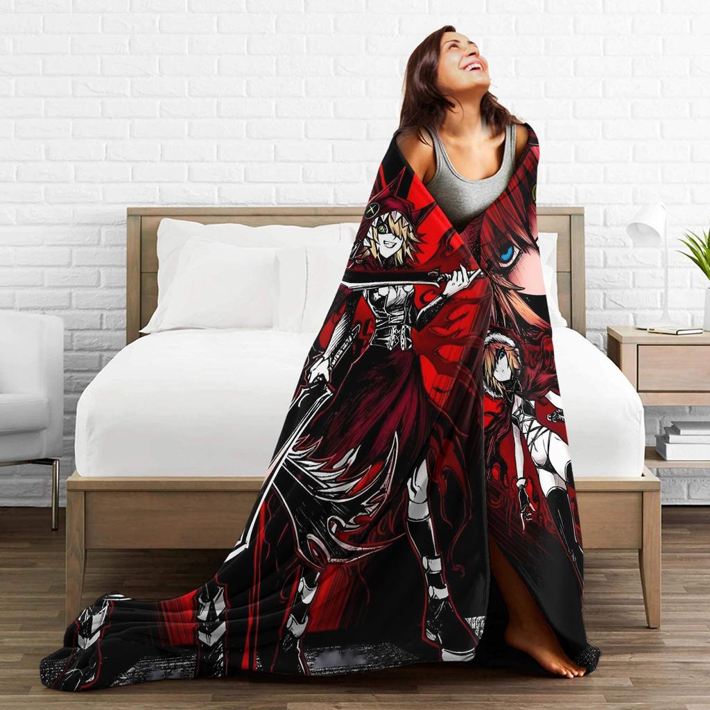 Deads by Daylights Blanket Quality Soft Throw Blanket Winter Travel Office Couch Chair Novelty Bedspread