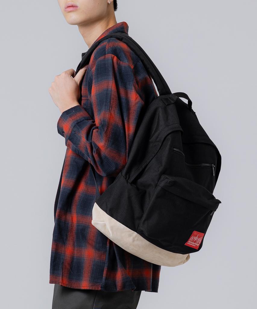 Manhattan Portage 1209 Рюкзак Big Apple M Черная Замша