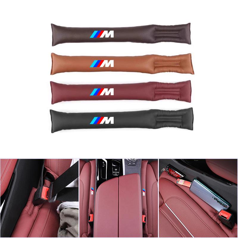 Leather Car Seat Gap Filler Seat Gap Leak Proof Strip For BMW Performance F30 F10 E90 F20 E46 E60 E70 E39 E36 E87 X7 E92 E91 EZ5