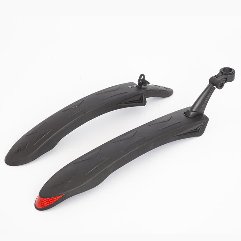 1 Комплект Высокопрочных Велосипедных Передних и Задних Крыльев для 26-27,5-дюймовых МТБ S Велосипедных Аксессуаров Светоотражающий Велосипед