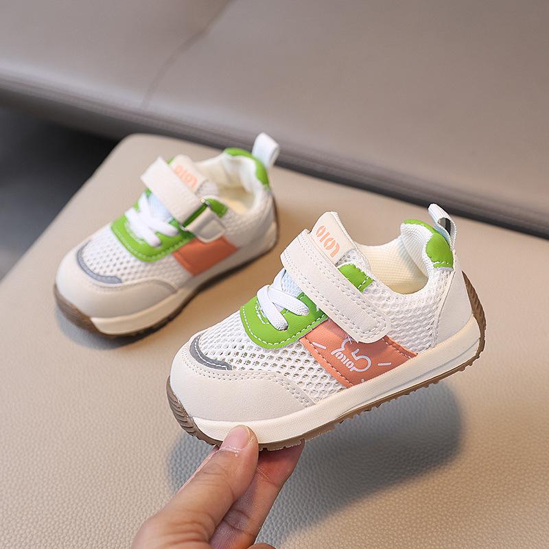 Обувь для обучения ребенка 1-6 лет, подходящая для длины стопы 11-17 см, универсальная дышащая спортивная обувь, мягкая подошва, обувь Forrest Gump