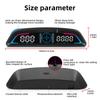 AD G3 / B3 Head Up Display OBD2 GPS Smart Car HUD Цифровой спидометр Охранная сигнализация RPM Температура воды Тахометр Часы