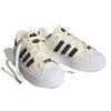 Adidas Superstar Bonega Wonder Белые Черные Женские Кроссовки Кремовый Core-Черный Золотой-Металлик IF4827