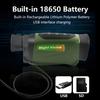 Digital Monocular Night-Vision 40MP 2.5K Infrared Telescope 984ft Night-Vision Distance 6X Optical Magnification 8X Digital Zoom