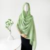 Solid Color Shawl Thin Scarf Big Northwest Ningxia Dunhuang Travel Wear Gauze Cotton And Linen Sand Towel Desert Sunscreen Silk Scarf