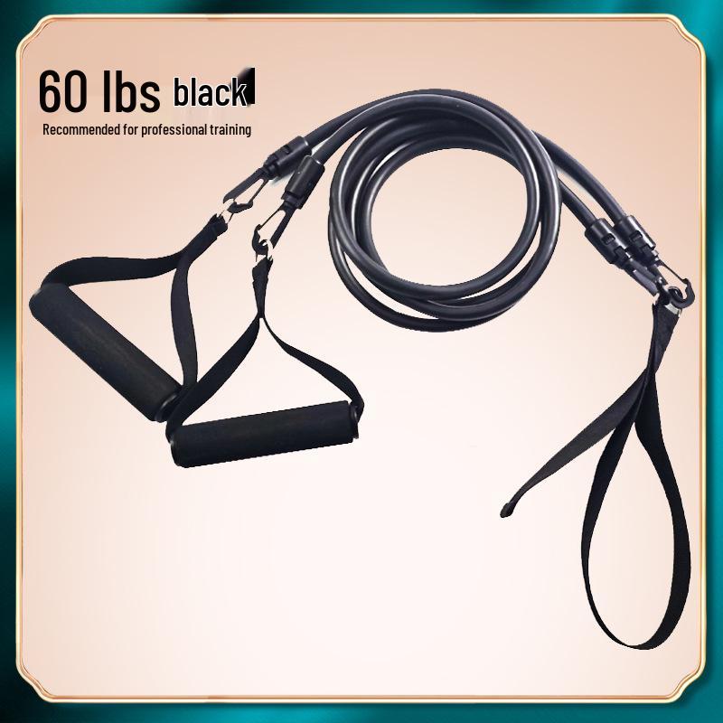 Freestyle Land Swimming Trainer: Resistance Bands with Arm Strength Ropes & Hand Paddles