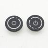 2x Central Dash Control Volume Switch Button Cover For Maserati Ghibli 2013-2016