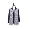 Shiz Madam Women Dot Flower Cool Vest Ensemble Set3213