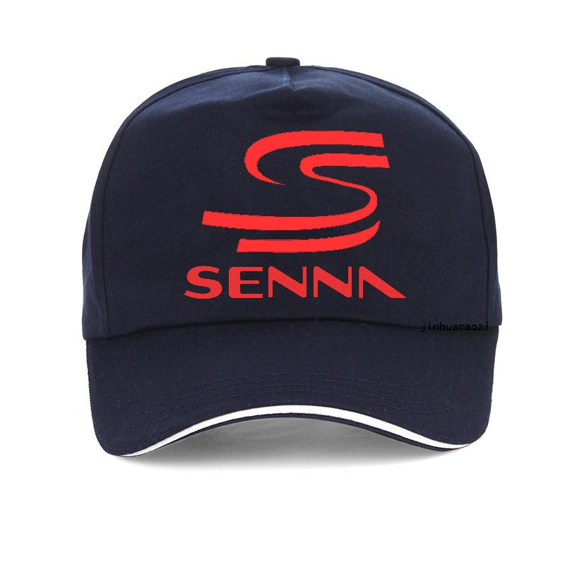 Ayrton Senna Baseball Cap Unisex Fashion Cool Ayrton Senna Hats Adjustable Cotton Dad Caps