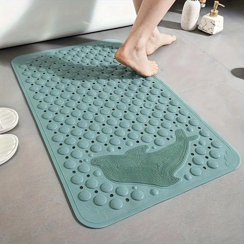 1 шт. Нескользящий коврик для ванной с узорами в виде дельфинов, нескользящие коврики для ванной с присосками, водонепроницаемый и противопадающий коврик для душевой комнаты