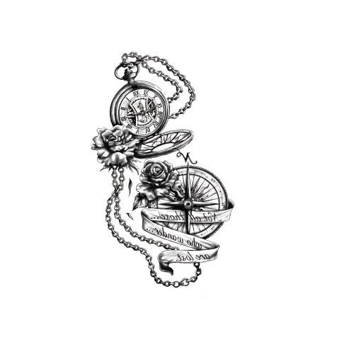 Наклейка с изображением головы волка, значение волчьей дороги, доминирующая имитация, рисунок тигра и лисы, водонепроницаемая наклейка с изображением татуировки с переносом воды