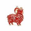 Shining Xmas Tree Sheep Hanging Ornaments 2027 Year of The Sheep Keychain  Holiday Party Decor