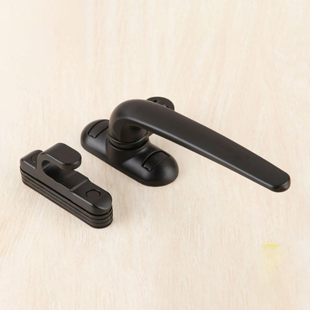 for Home with Lock Aluminium Zinc Zinc Alloy Window Hardware Lock Casement Window Wheel Handle Window Handle