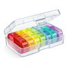14 Grid 7-Day Pill Organizer Moisture-proof Medicine Storage Box  for Travel Household