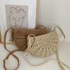 Straw Woven Bag Women's Shoulder Diagonal Bag Small-capacity Bohemian Beach Handbag
