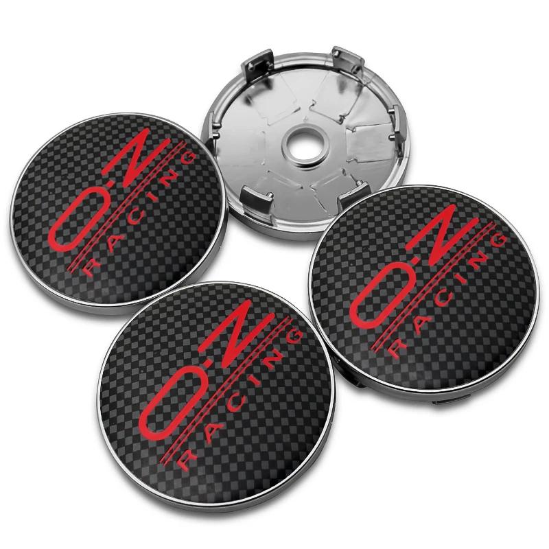 4pcs 56+60mm Car Styling OZ Racing O.Z Logo Car Wheel Hub Center Caps Sticker Rim Cover Decoration Badge Emblem Auto Accessories