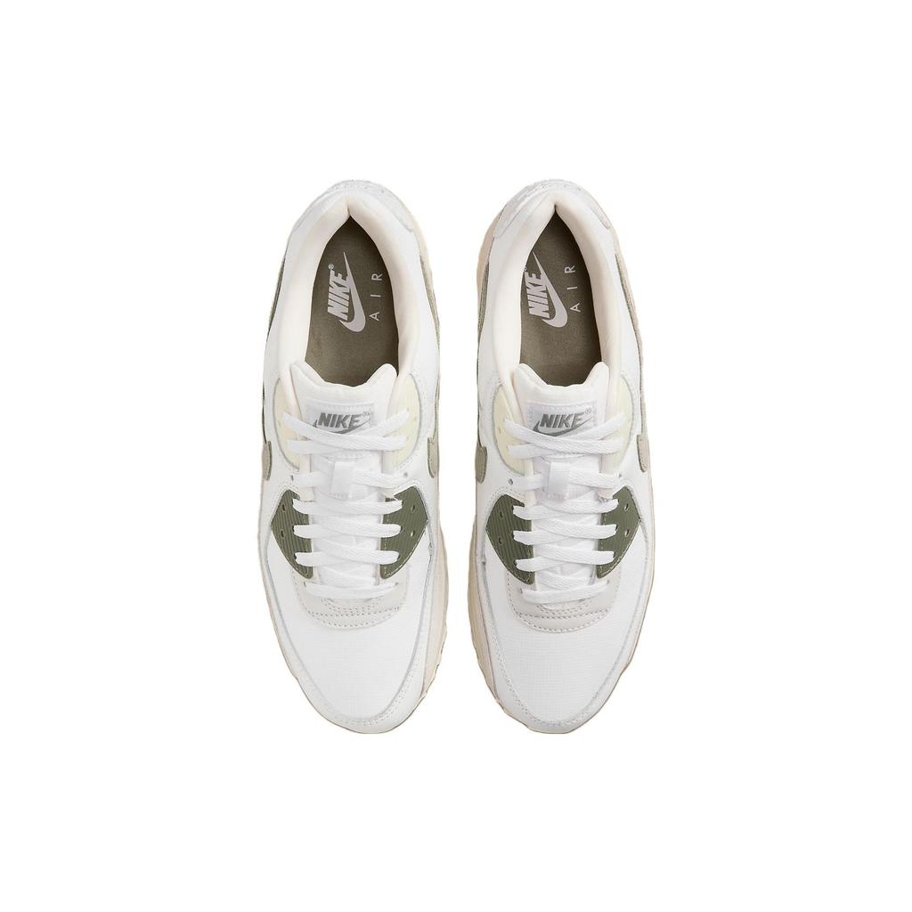 Nike Кроссовки мужские Air Max 90 SE Белый Темный Штукатурка Summit-White Phantom FZ5159-100