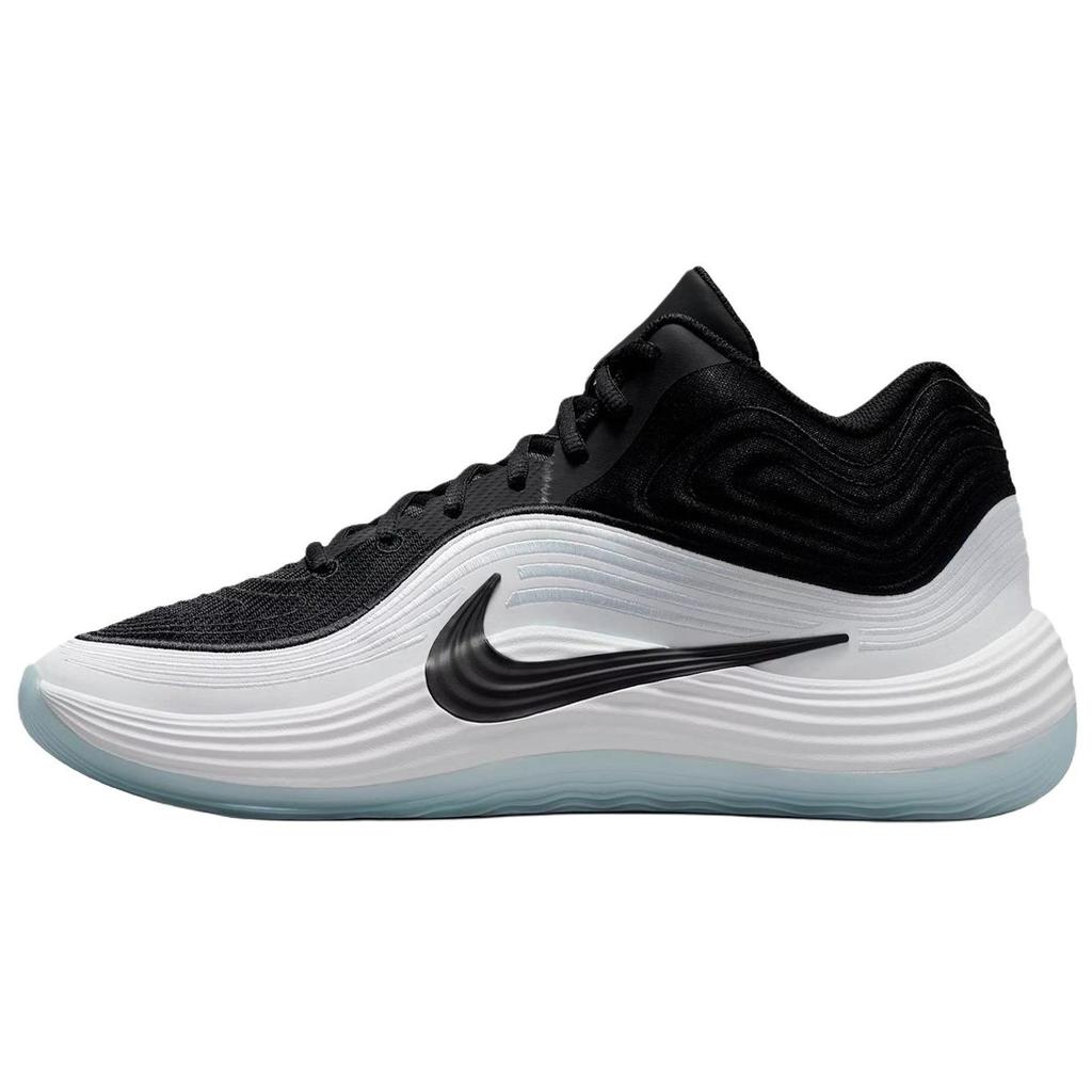 Nike Баскетбольные кроссовки Precision 8 Mid top Унисекс Черно-белые IH1105-002