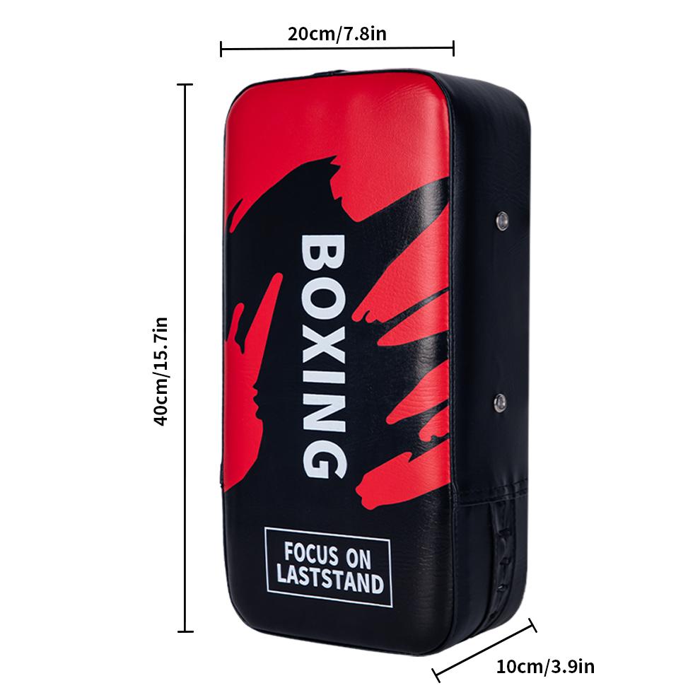 1pcs Punching Bag Boxing Pad Sand Bag Fitness Taekwondo MMA Hand Kicking Pad PU Leather Training Gear Muay Thai Foot Target