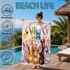 Elves Family Beach Towel, Microfiber Beach Towel, Perfect For Pool, Beach, Travel, Home Decor Beach Party Fan gifts