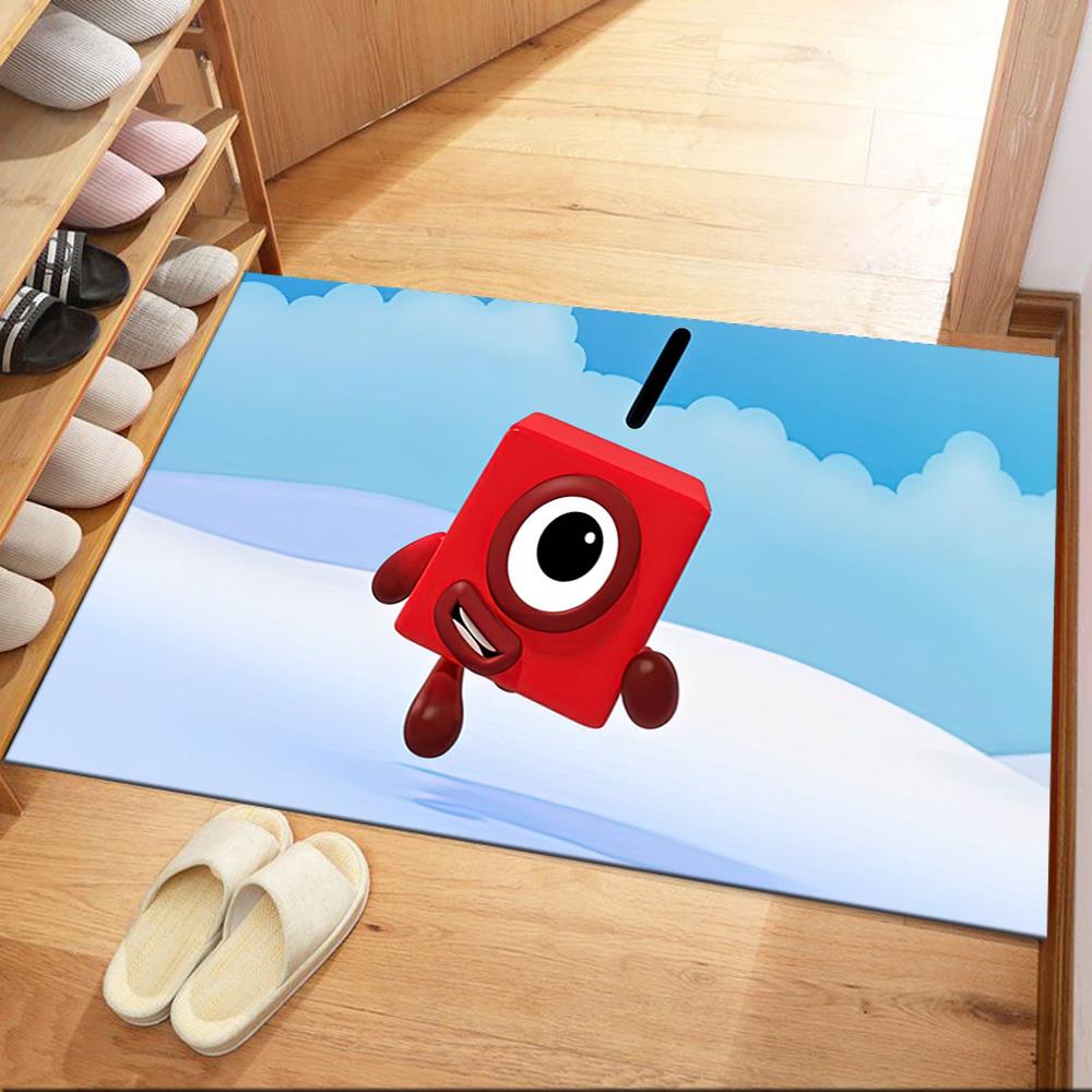 Numberblocks Floor Rug Office Rug Suitable For Foyer Game Room Entryway Balcony Antislip Rug Decorate Offices