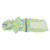 Pet Rain Jacket Duckling Pattern Waterproof Reflective Adjustable 4 Legs Hooded Dog Raincoat for Small and Medium Dogs M