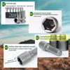 Socket Adapter Screwdriver Set Nut Driver Drill Bit Nut Driver Drill Bit Adapter Hex Nut Socket