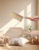 A set of small dustpan and wooden handle broom combination - suitable for cleaning sofas, tables, and small spaces