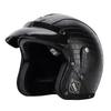 3C Vintage 3/4 Half Helmet Electric Motorcycle Summer Pedal Cruise Locomotive Leather Helmet Men and Women