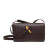 Вечерняя сумка Cross-border B Mini Andiamo Woven Crossbody с замком в стиле ретро