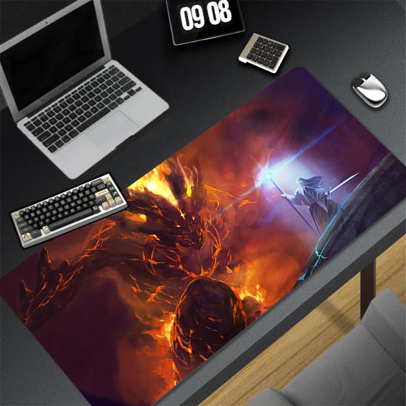 Mousepad Rubber Mouse Pad Gaming The Lord of the Rings Accessories PC Gamer Cabinet Carpet Office Computer Desk Mat Keyboard Pad