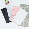 5pcs A6/A7 Binder Folders Inner Page 6 Hole Loose Leaf Inside Paper  Star Chasing Supplies