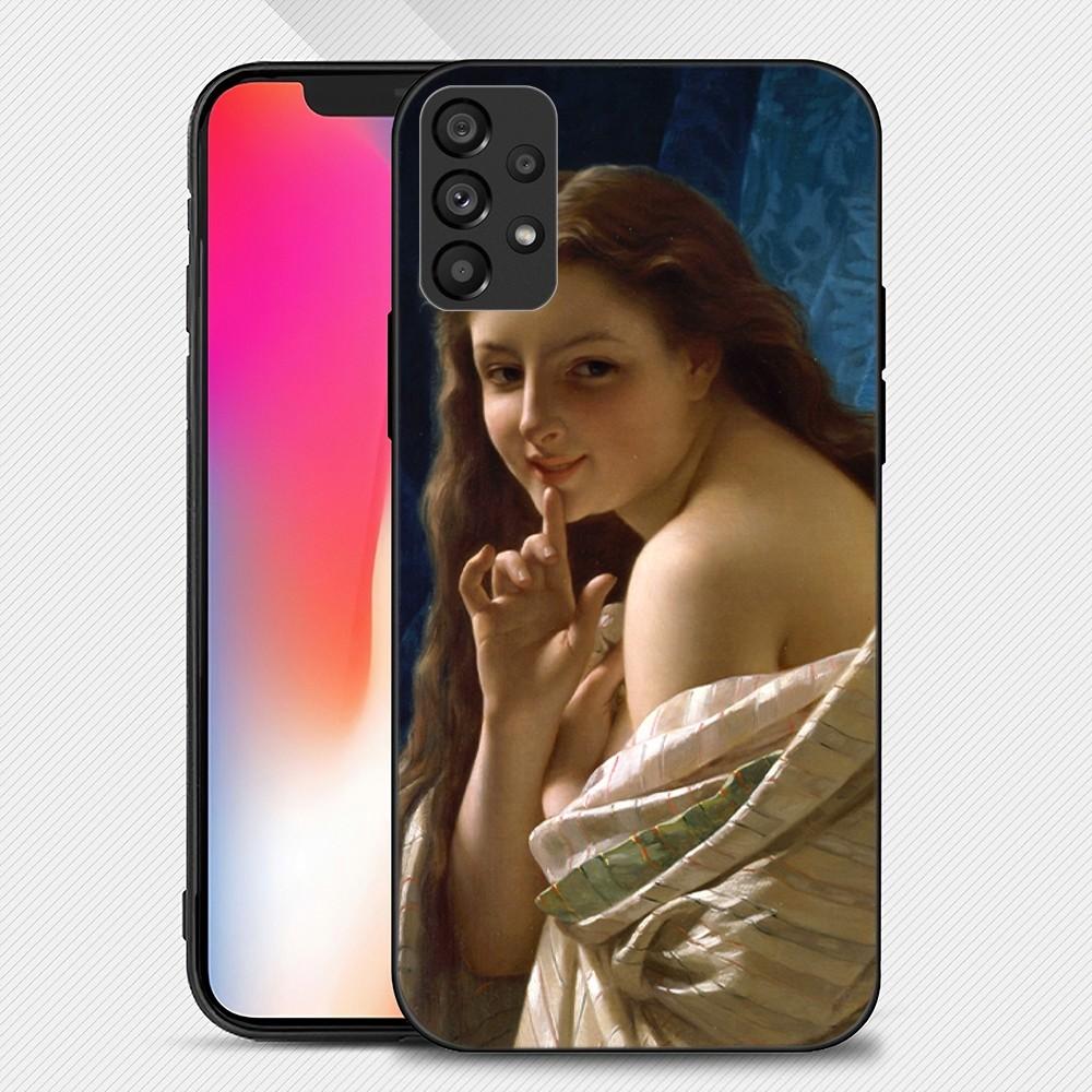 Чехол для телефона Pierre Auguste Cot Art для Samsung Galaxy S22 S23 Ultra S21 S20 FE Plus Note 20, мягкий чехол