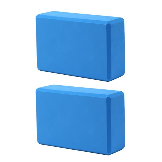 1/2Pcs EVA Yoga Block Supportive Non-Slip Foam Block Lightweight Pilates Meditation High Density Fitness Gym Blocks