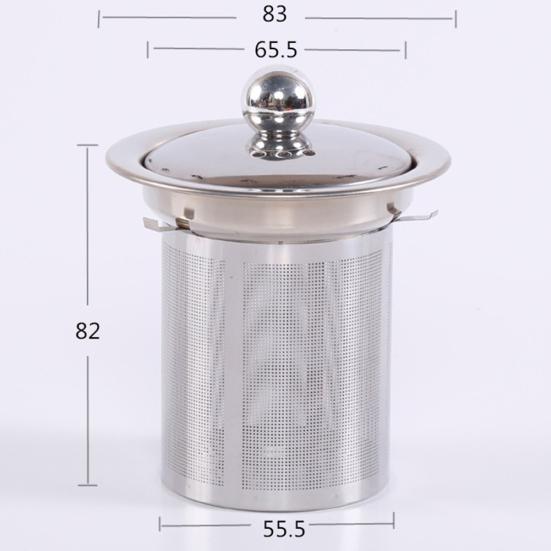 Многоразовый ситечко для заварки из нержавеющей стали, стальное ситечко для чая, фильтр для чайной посуды, посуда для напитков