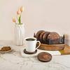 Divit Wooden Boat coasters for Drinks, Eco-friendly, Absorbent, Antique look handcrafted coasters, Set of 6 (Boat)