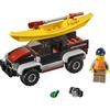 Конструктор LEGO City Каяк и Внедорожник 60240 Игрушка-конструктор для мальчиков Транспортное средство