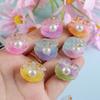 10PCS Glitter Colorful Resin 3D Open Pearl Shell Flatback Cabochon Scrapbook DIY Accessory Home Decor Figurine Crafts
