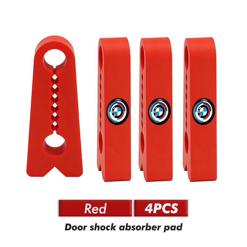 Silicone Car Door Lock Buckle Protection Cover Shock Absorbing Pad For BMW X1 X3 E39 E46 E30 E36 E87 E60 E90 F26 G02 E70 F15 E53 O222