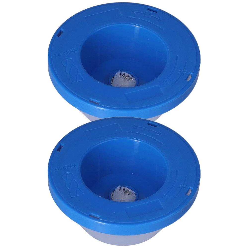 5pcs/2pcs Anti Vibration Drill Dust Bowl Silent Washer Hole Saw Dust Bowl Drywall