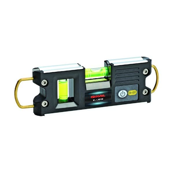 Marvel Light Spirit Level ML-L160M 160mm Aluminum Bubble Level Measuring Tool