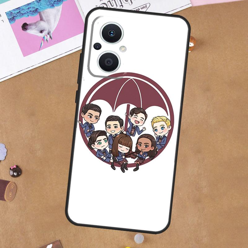 Чехол The Umbrella Academy для OPPO Reno 13F 11F 12F 14F 10 11 12 13 14 Pro 8T 7 8 Lite OPPO Find X9 X8 X6 X5 Pro