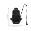 Heavy Duty Lamp Socket Light Bulb Base Universal Socket Holder for DIY Lamp Making Repair Rewire Kit Garage Workshop Basement
