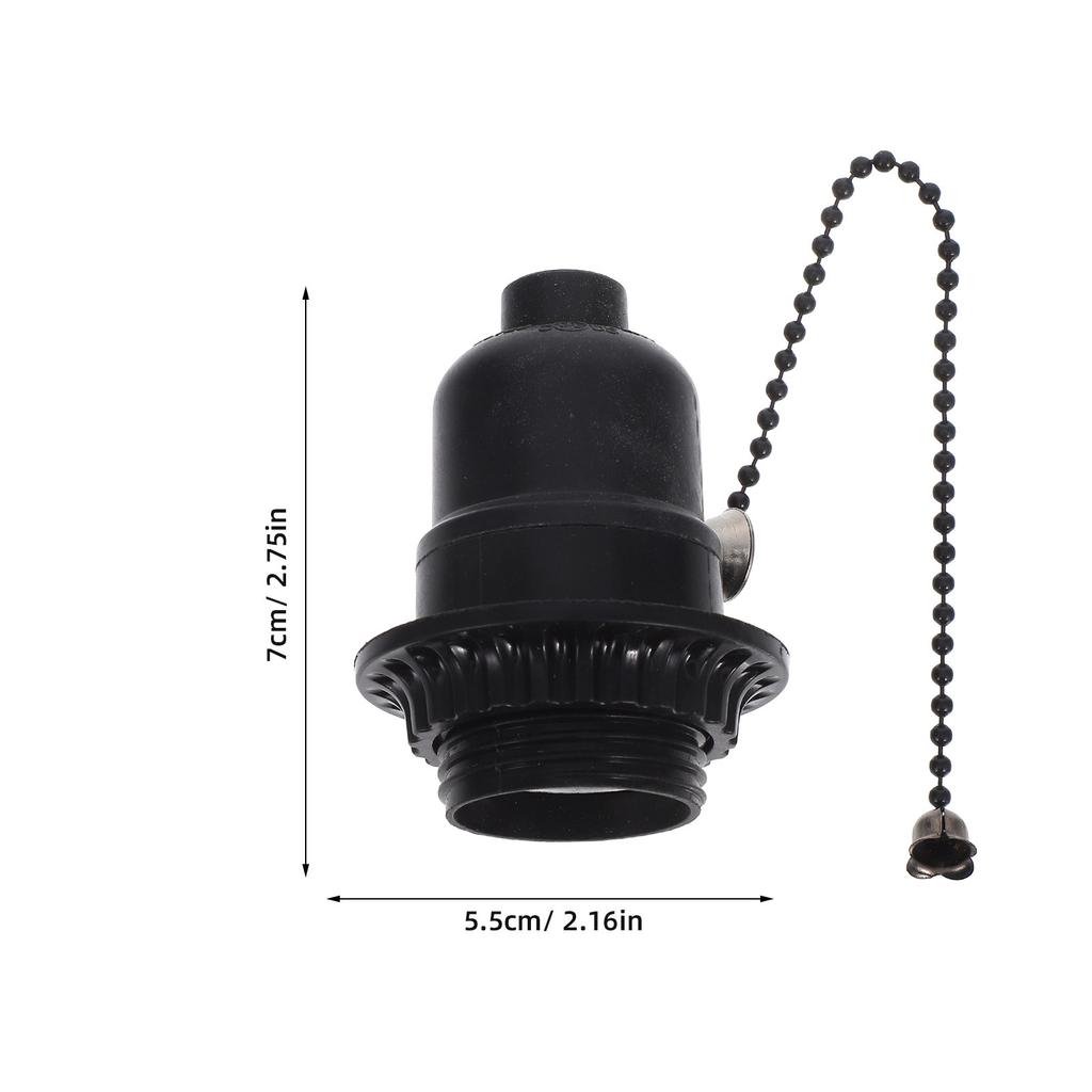 Heavy Duty Lamp Socket Light Bulb Base Universal Socket Holder for DIY Lamp Making Repair Rewire Kit Garage Workshop Basement