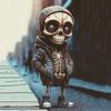 Cool Skeleton Figurines Halloween Skeleton Doll Ornament