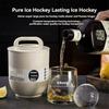 Whiskey Large Ice Ball Maker Mold 2.5in Round Reusable Silicone Ice Cube Easy Release for Freezer Drinks Cocktail Sphere Ice Box