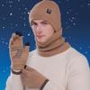 Neck Warmer Winter Glove Cap Set Korean Style Solid Beanie  Apparel Accessories