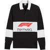 F1 SS24 F1® Series Comfortable Fashion Long Sleeve Rugby Shirt Men Tops Black 627247-01
