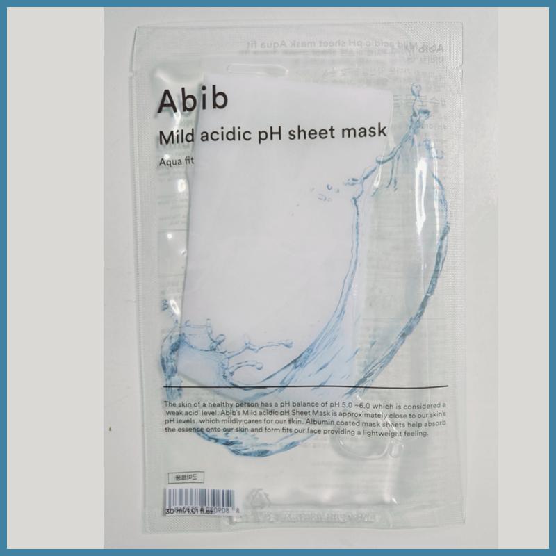 ABIB Мягкая кислотная тканевая маска с pH Aqua Fit 30 мл 10 шт.